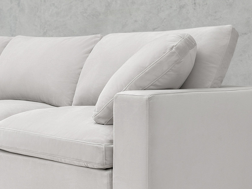 Double Armchairs with Ottomans