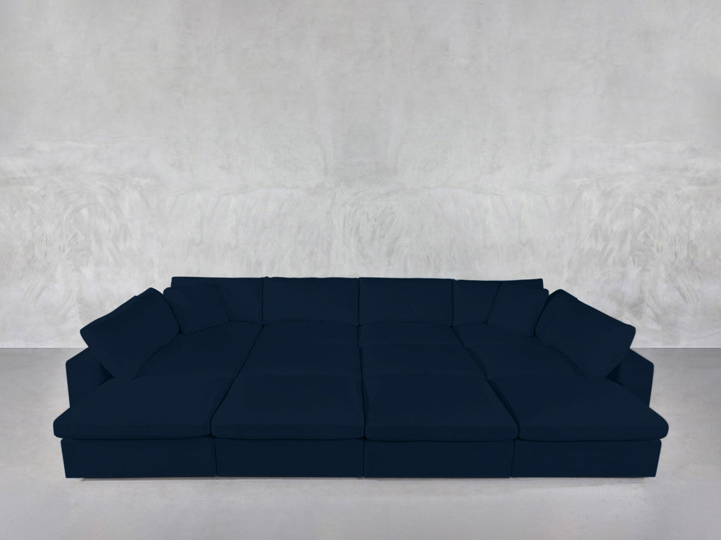 12-Seat Deep Modular Daybed