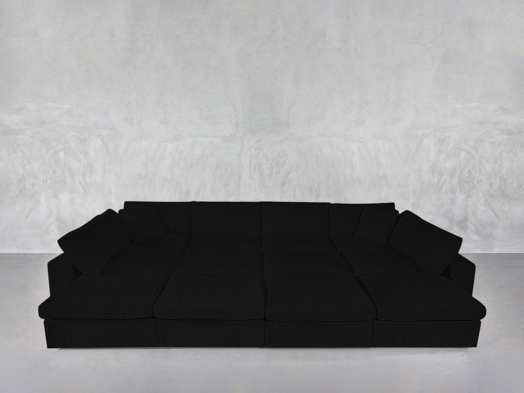 12-Seat Deep Modular Daybed