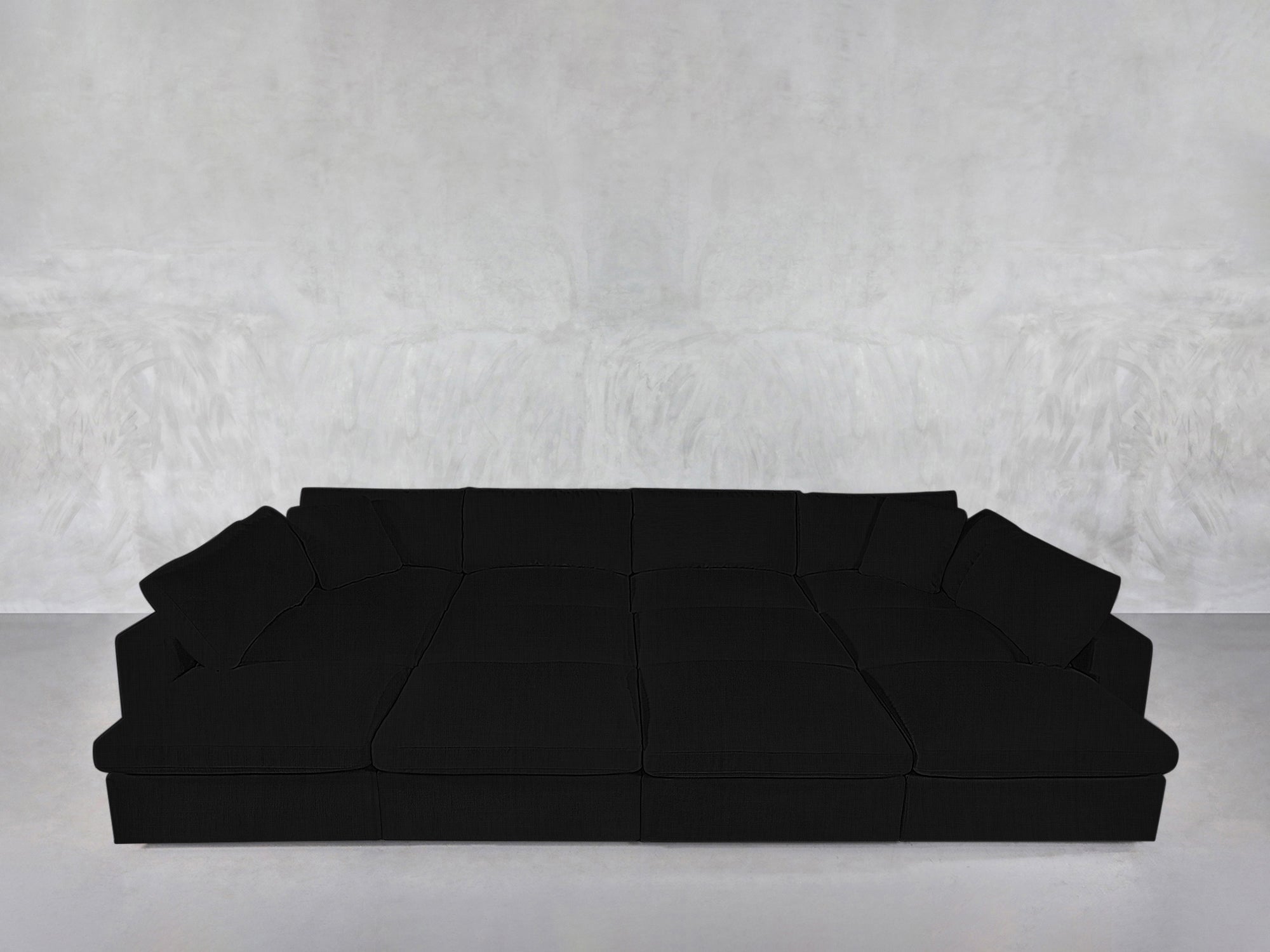 12-Seat Deep Modular Daybed