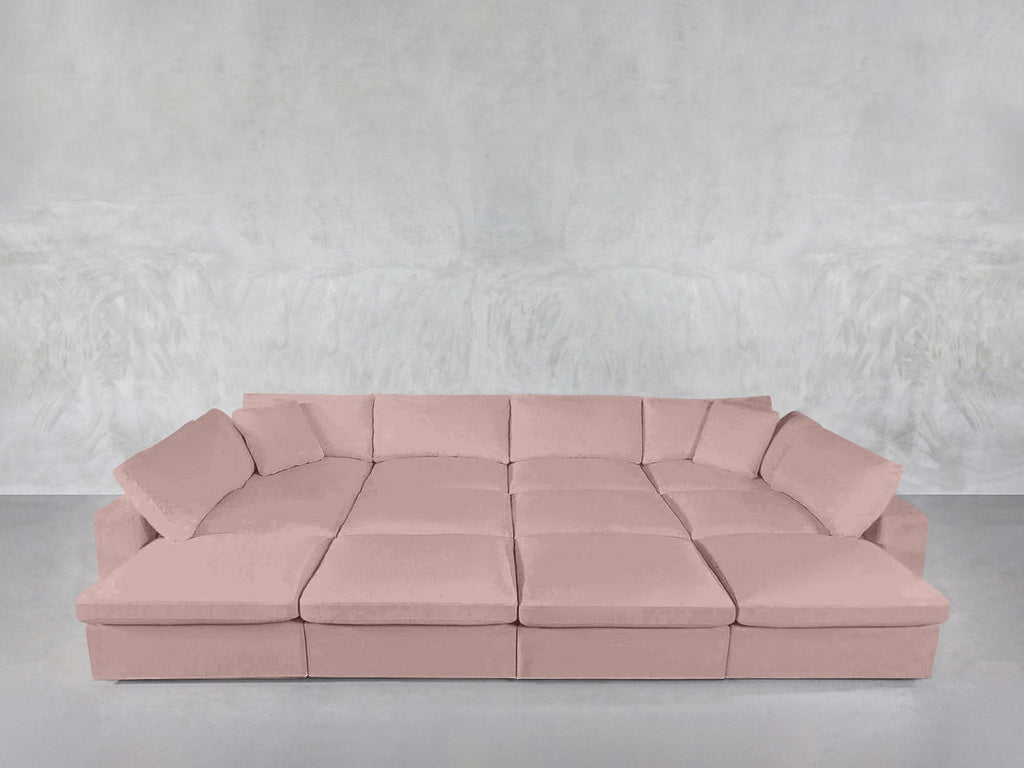 12-Seat Deep Modular Daybed