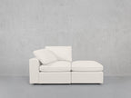 2-Seat Modular Lounger Loveseat