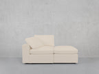 2-Seat Modular Lounger Loveseat