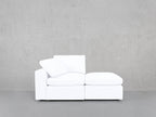 2-Seat Modular Lounger Loveseat