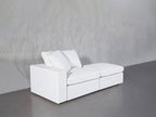 2-Seat Modular Lounger Loveseat