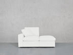 2-Seat Modular Lounger Loveseat