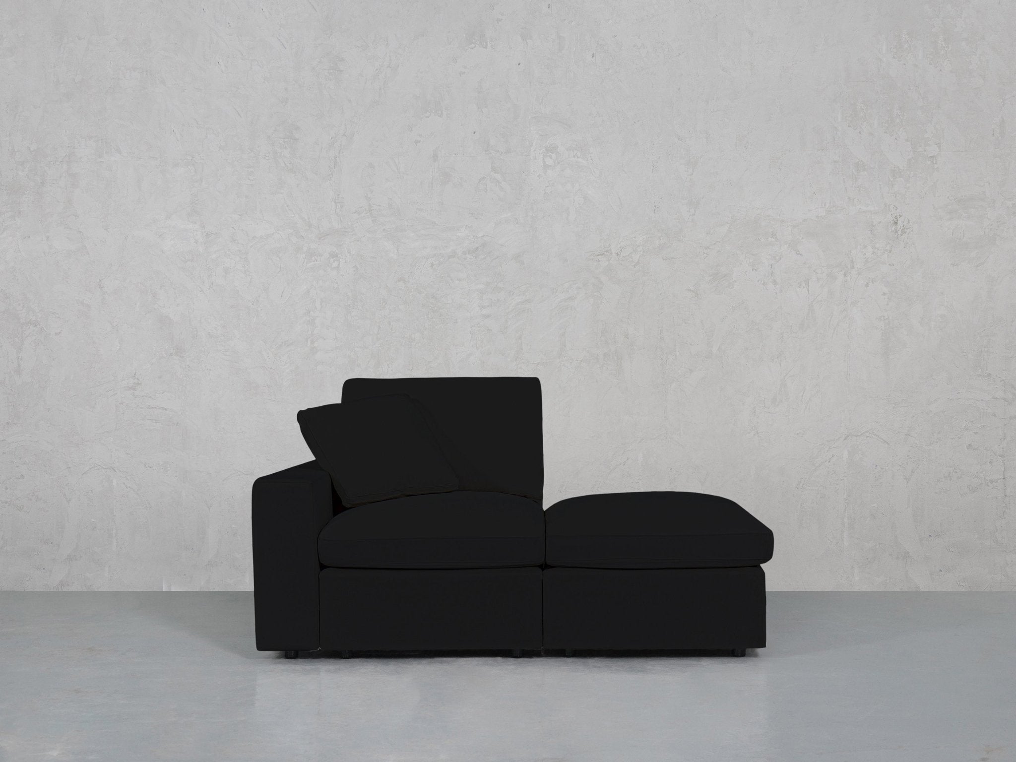 2-Seat Modular Lounger Loveseat