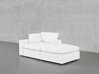 2-Seat Modular Lounger Loveseat