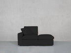 2-Seat Modular Lounger Loveseat