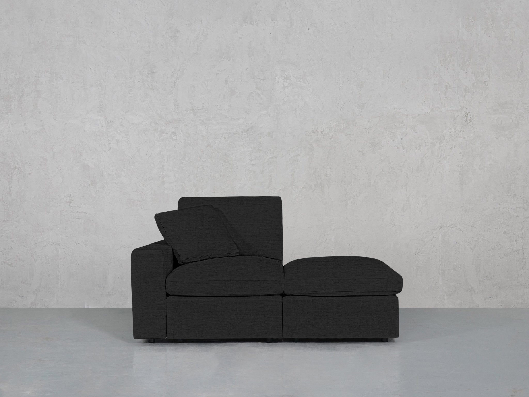 2-Seat Modular Lounger Loveseat