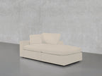 2-Seat Modular Lounger Loveseat