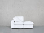 2-Seat Modular Lounger Loveseat