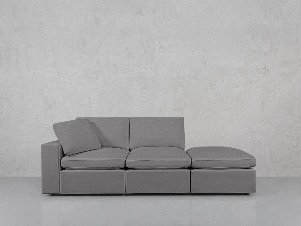 3-Seat Modular Lounger Sofa