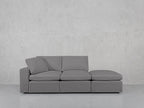 3-Seat Modular Lounger Sofa