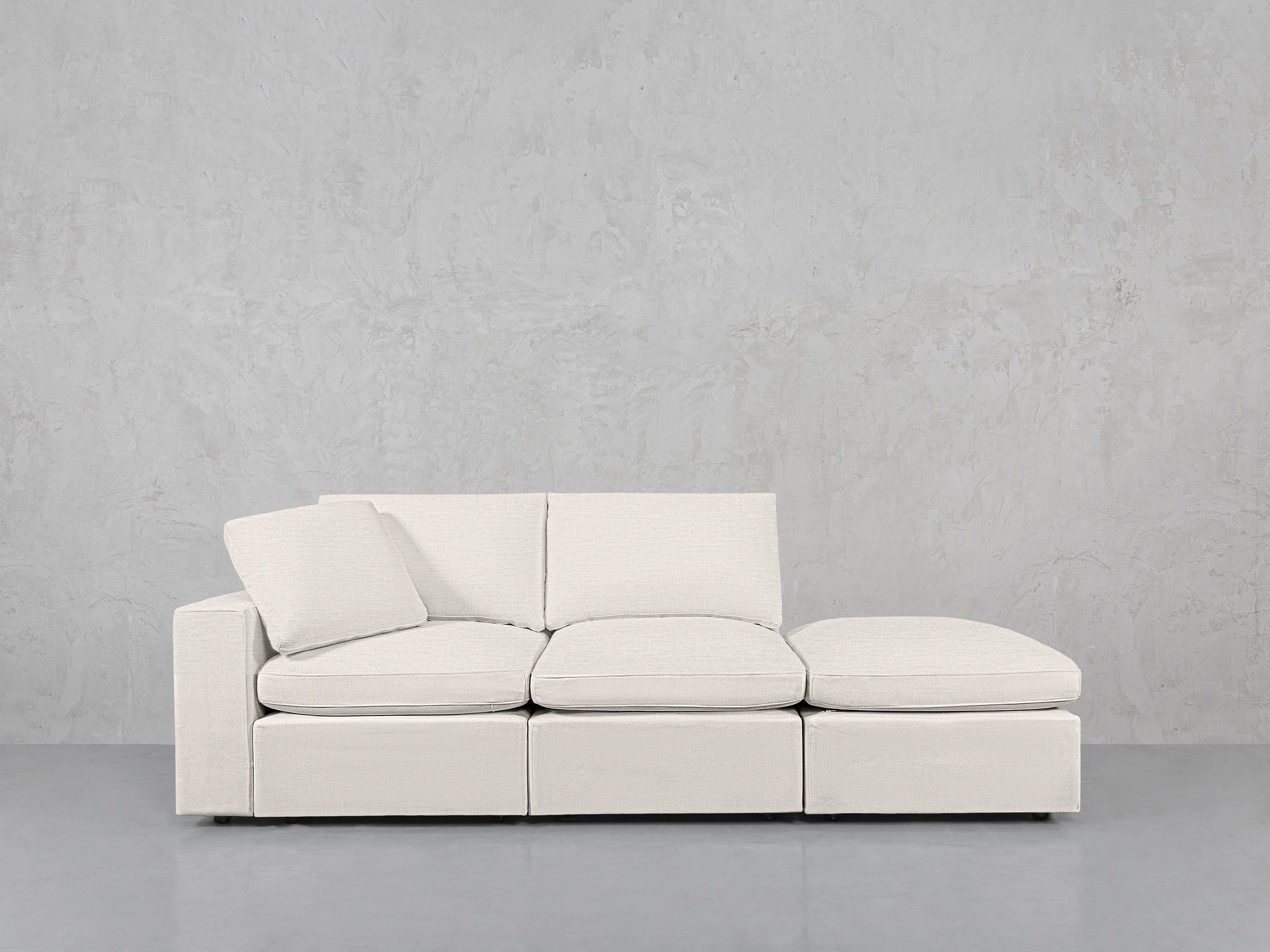 3-Seat Modular Lounger Sofa
