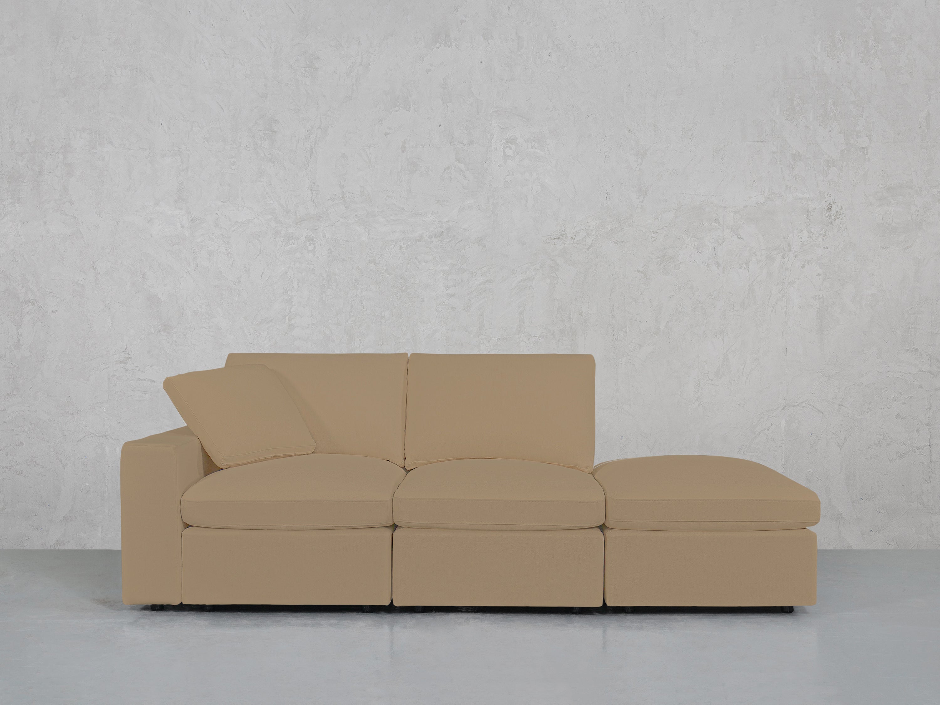 3-Seat Modular Lounger Sofa