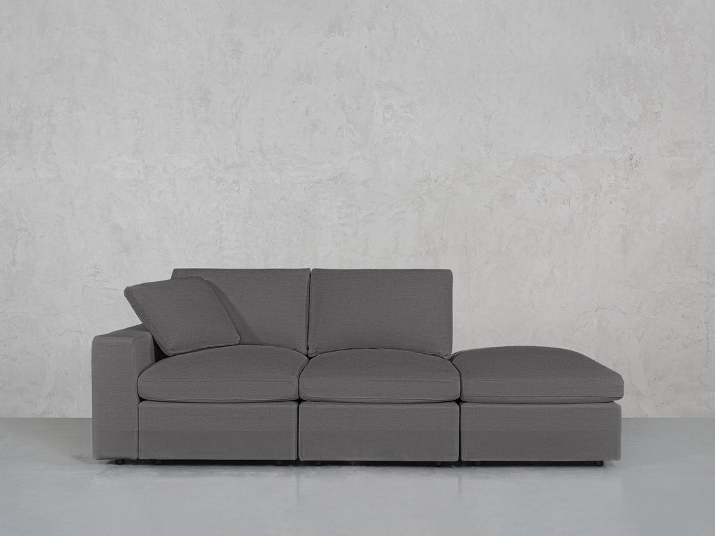 3-Seat Modular Lounger Sofa