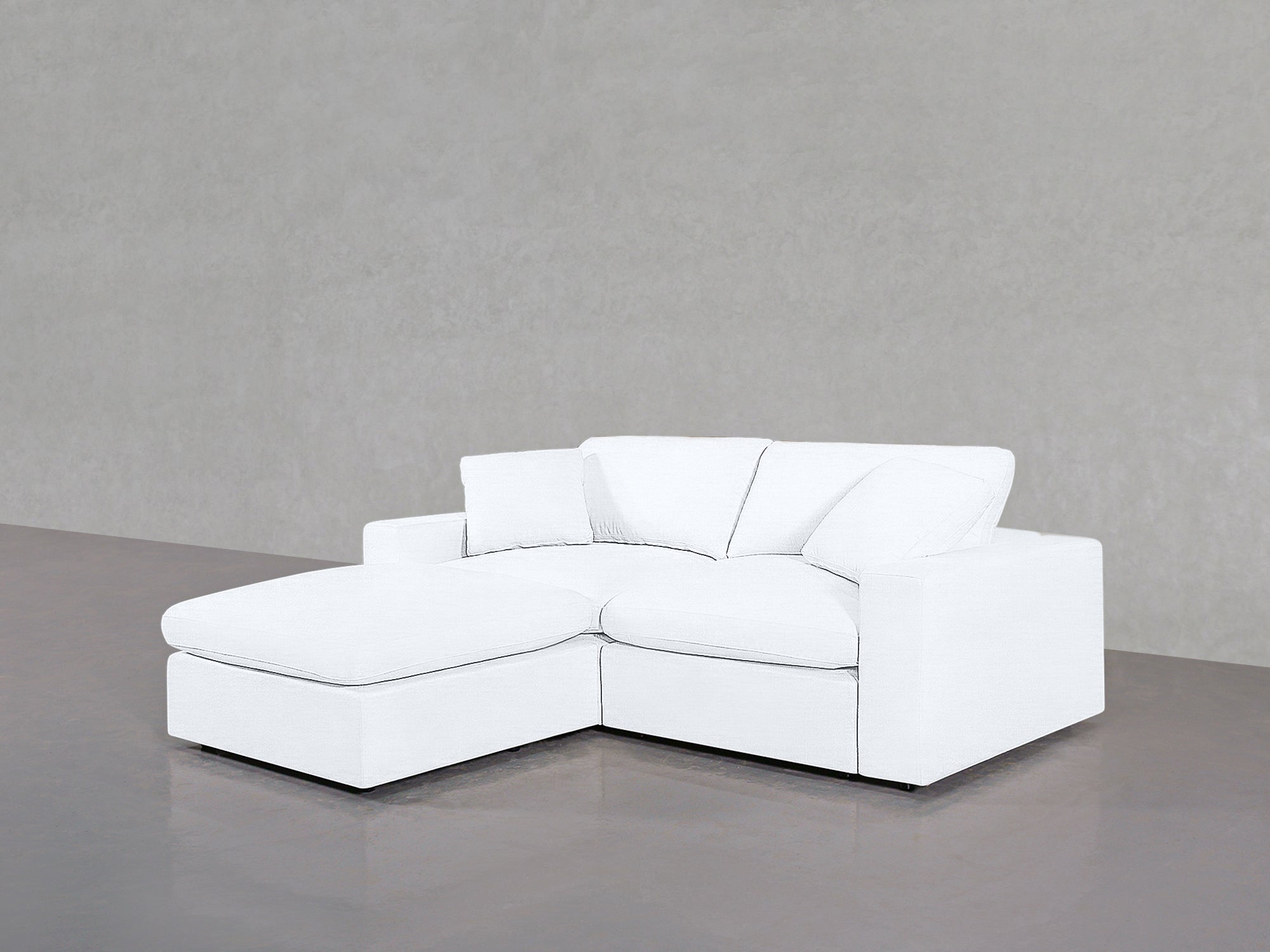 3-Seat Modular Chaise Sectional