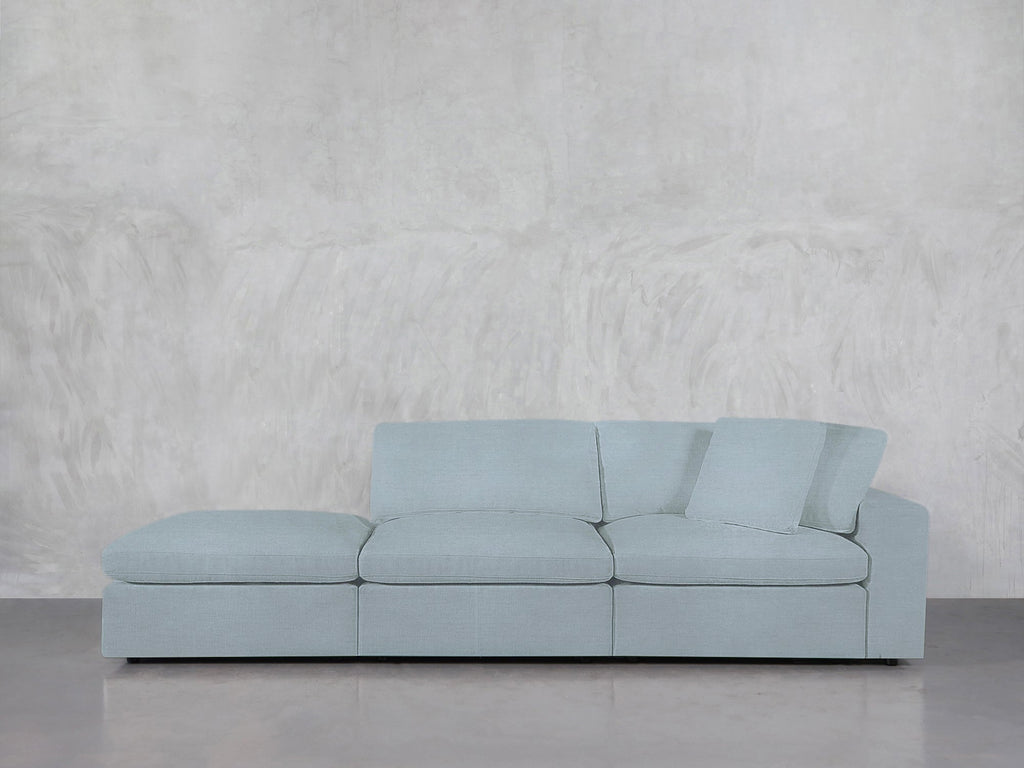 3-Seat Modular Lounger Sofa