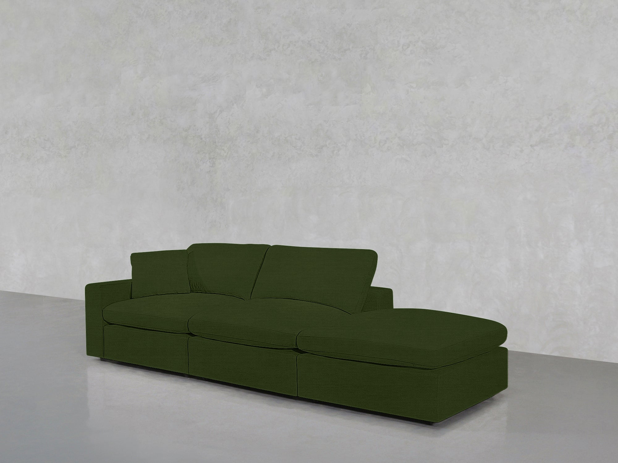 3-Seat Modular Lounger Sofa