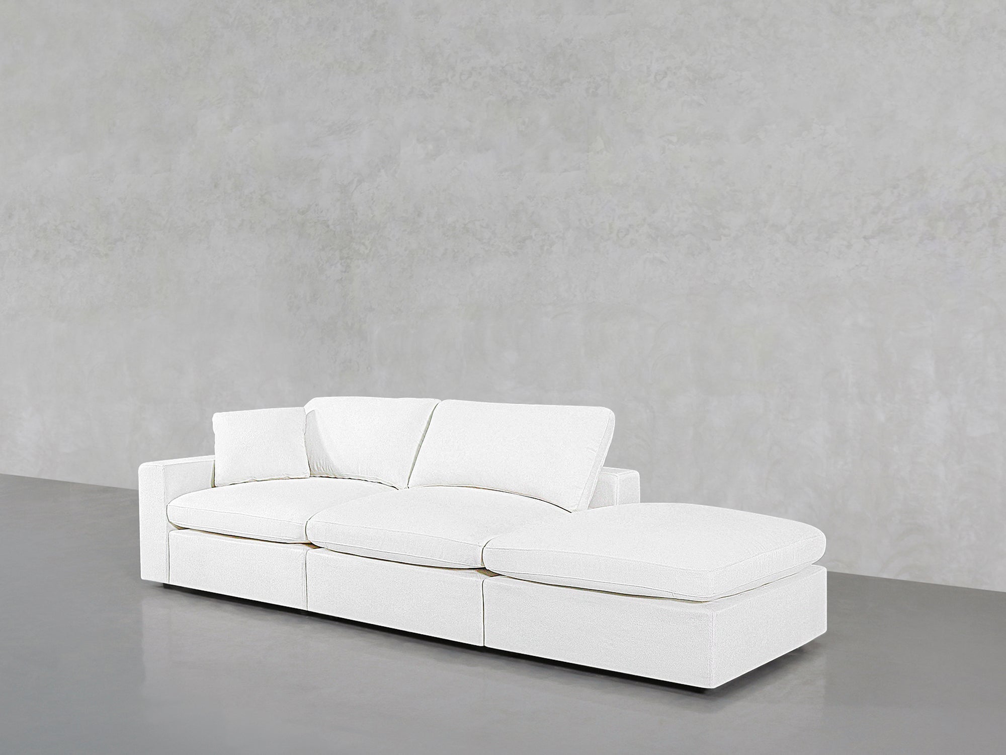 3-Seat Modular Lounger Sofa