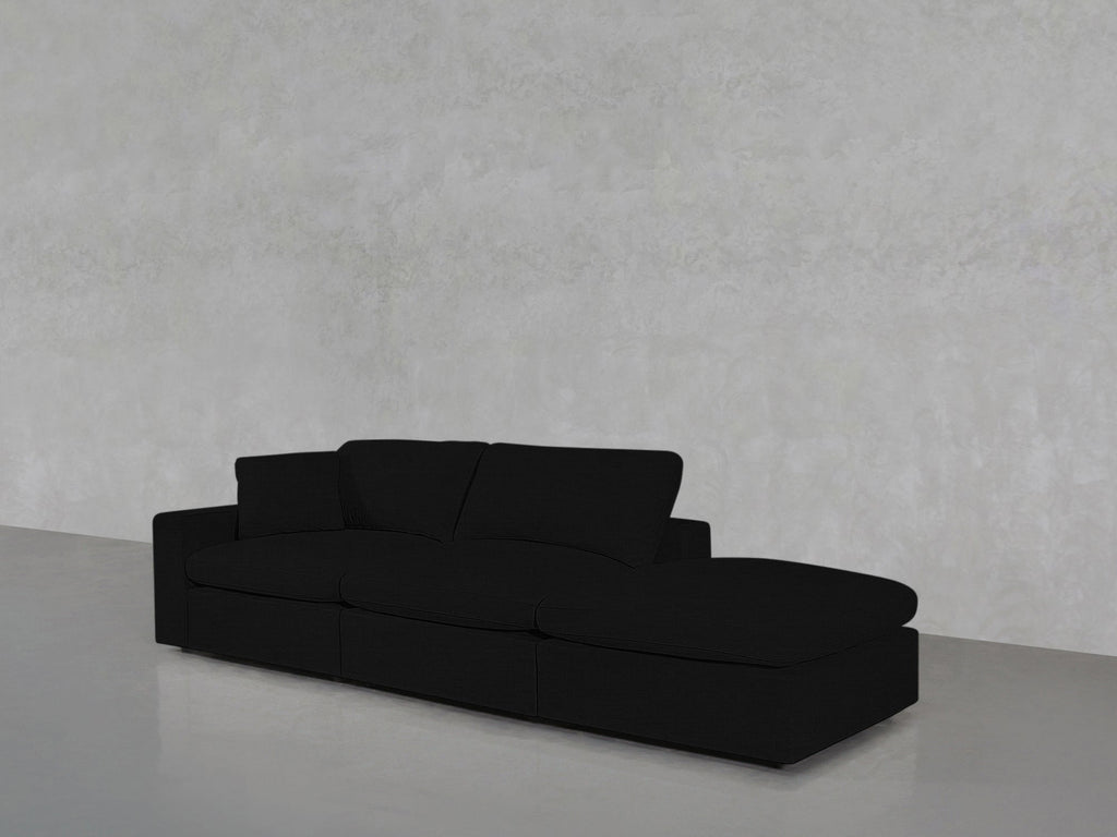 3-Seat Modular Lounger Sofa