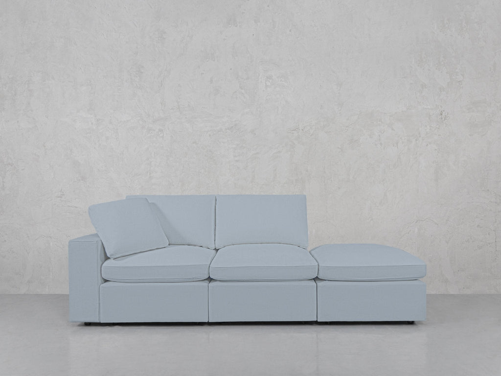 3-Seat Modular Lounger Sofa