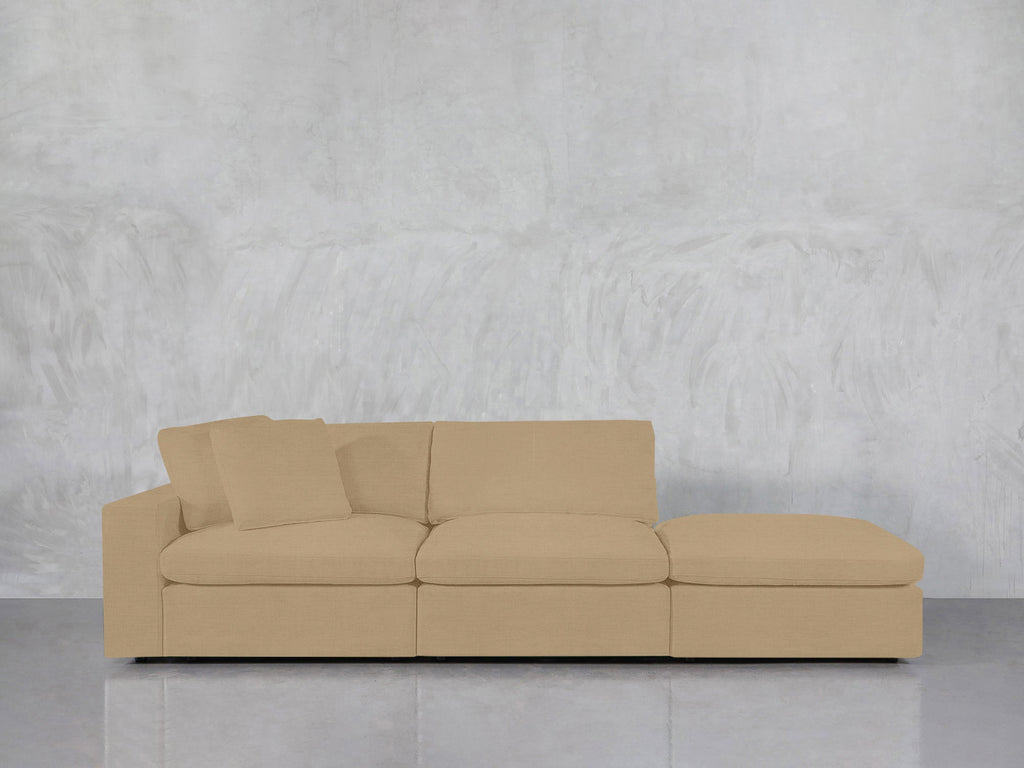 3-Seat Modular Lounger Sofa