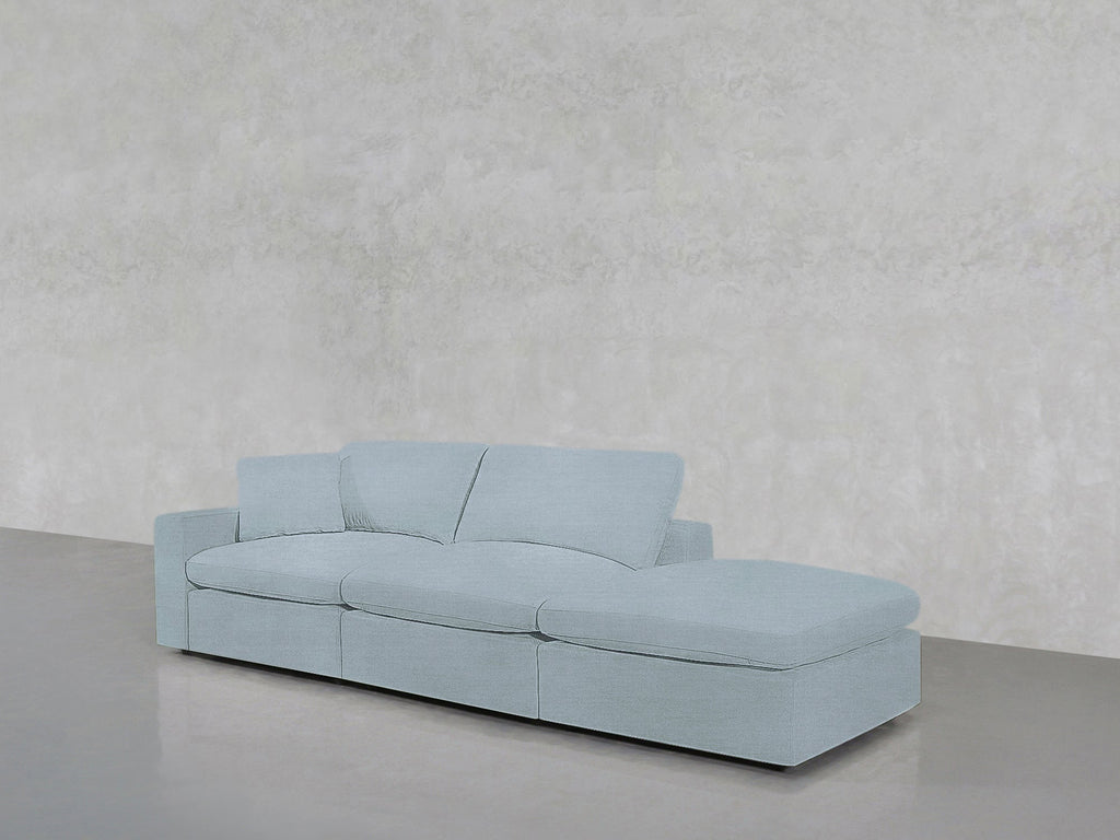 3-Seat Modular Lounger Sofa