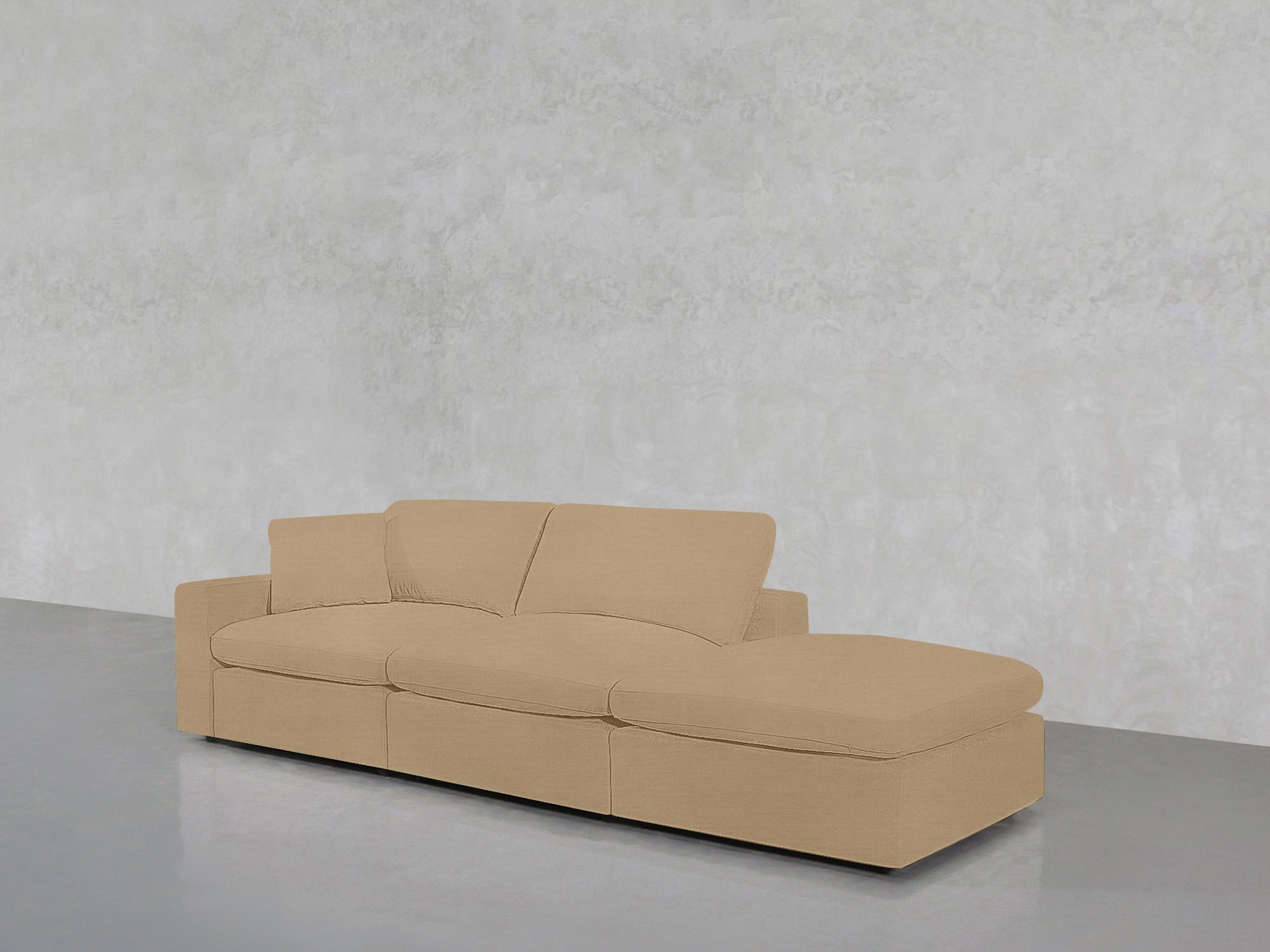3-Seat Modular Lounger Sofa