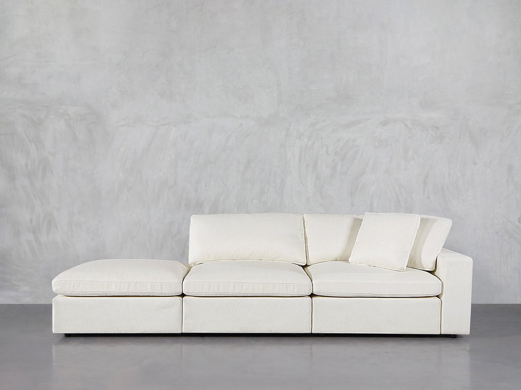 3-Seat Modular Lounger Sofa