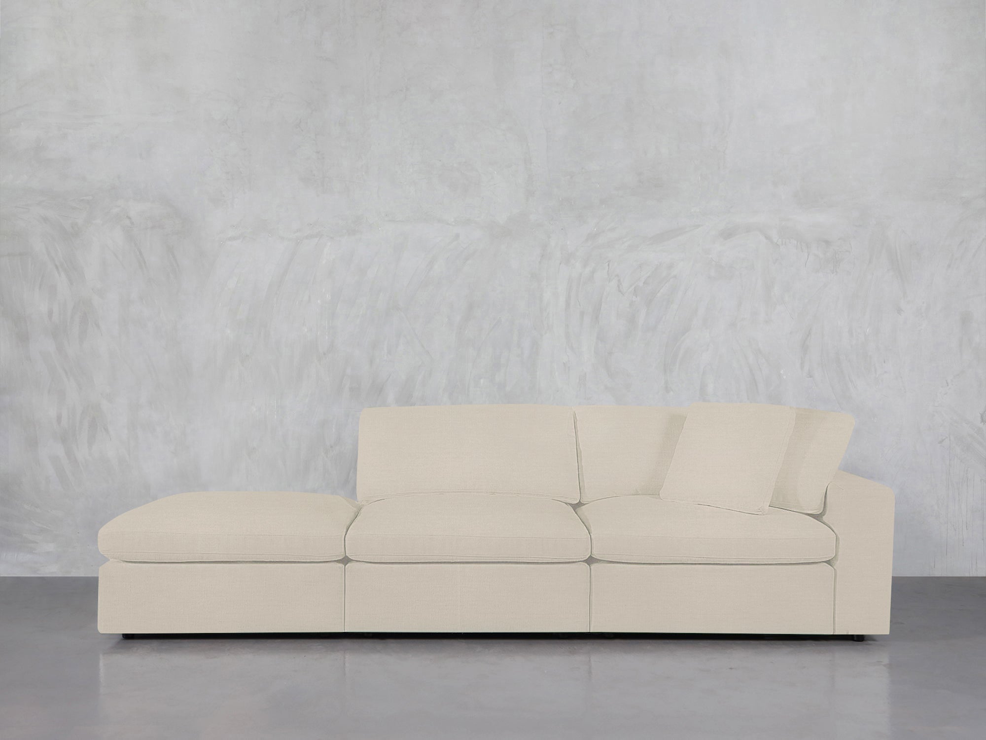3-Seat Modular Lounger Sofa