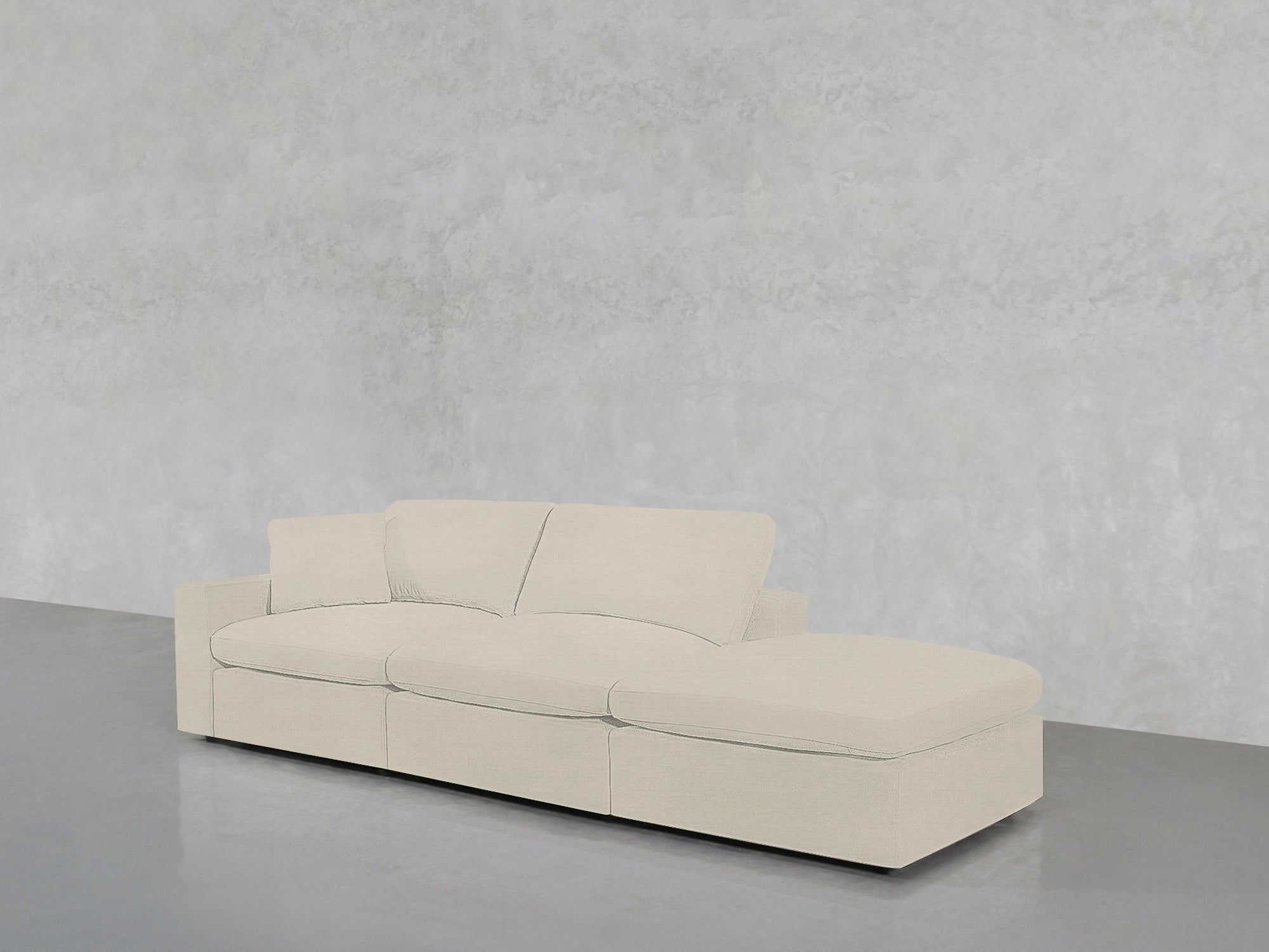 3-Seat Modular Lounger Sofa