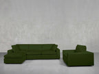 4-1 Sectional & Armchair Set