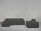 4-1 Sectional & Armchair Set
