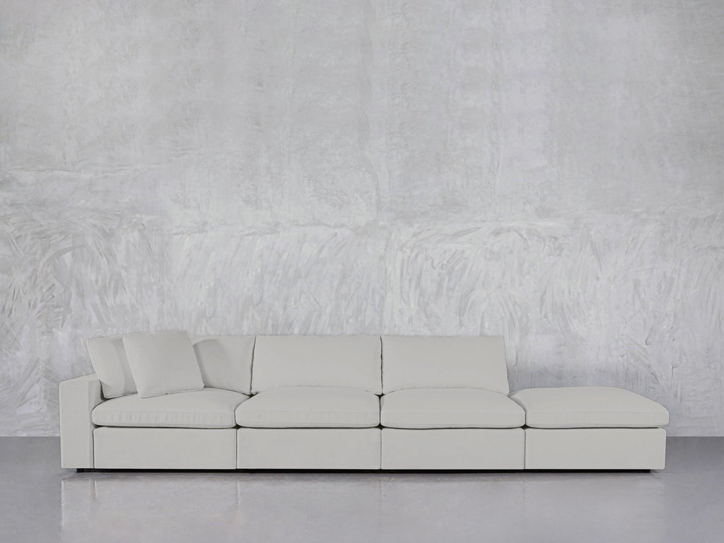 4-Seat Modular Lounger Sofa