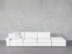 4-Seat Modular Lounger Sofa