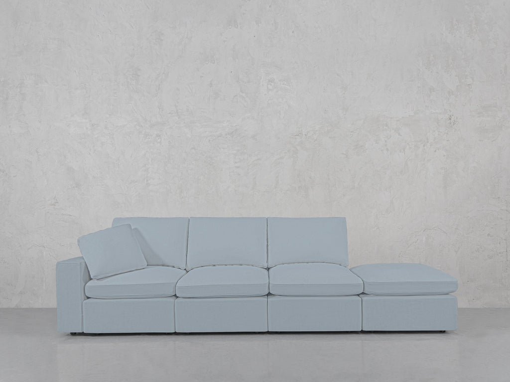 4-Seat Modular Lounger Sofa