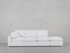 4-Seat Modular Lounger Sofa