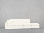 4-Seat Modular Lounger Sofa