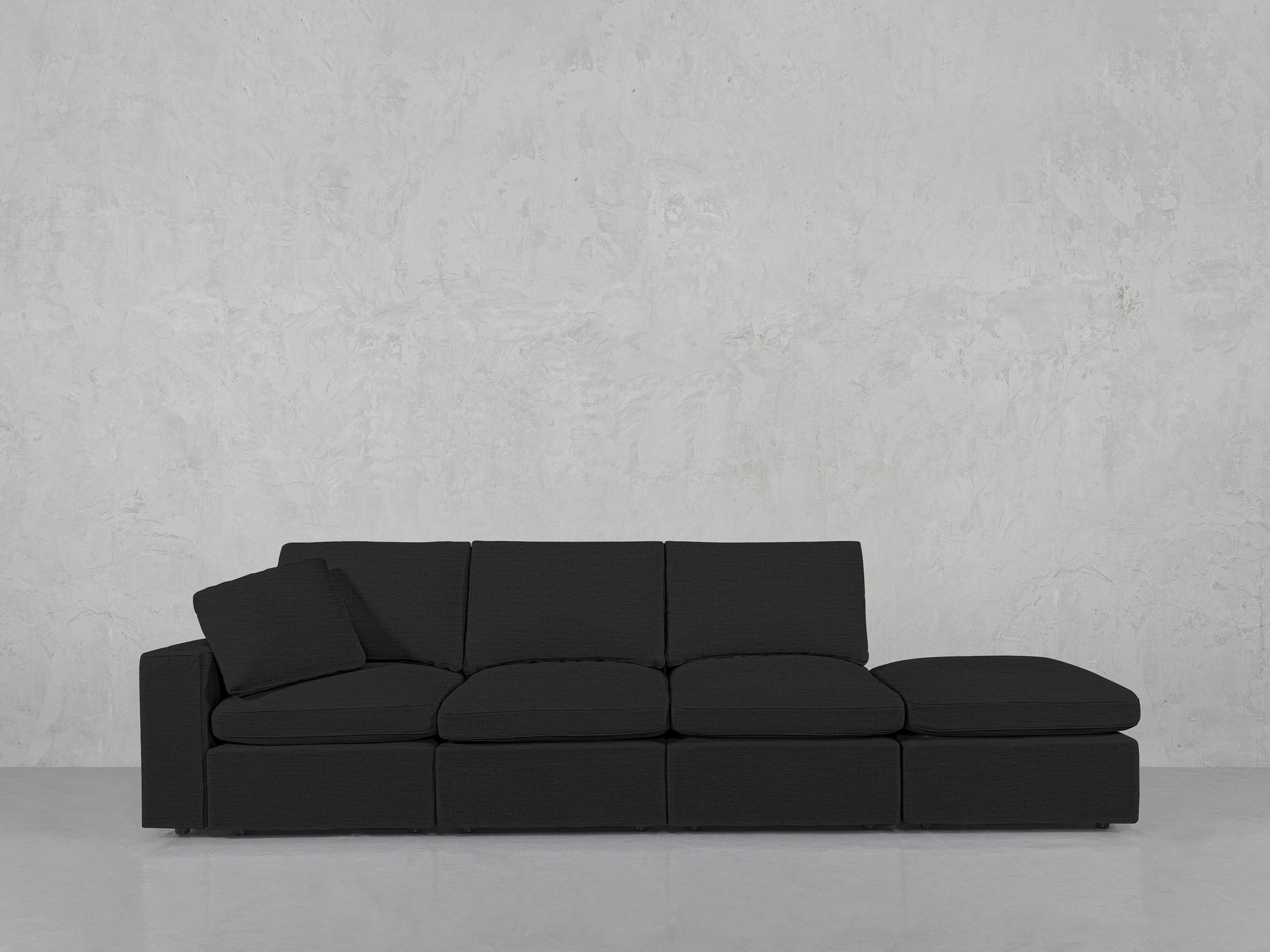 4-Seat Modular Lounger Sofa