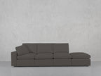 4-Seat Modular Lounger Sofa