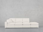 4-Seat Modular Lounger Sofa