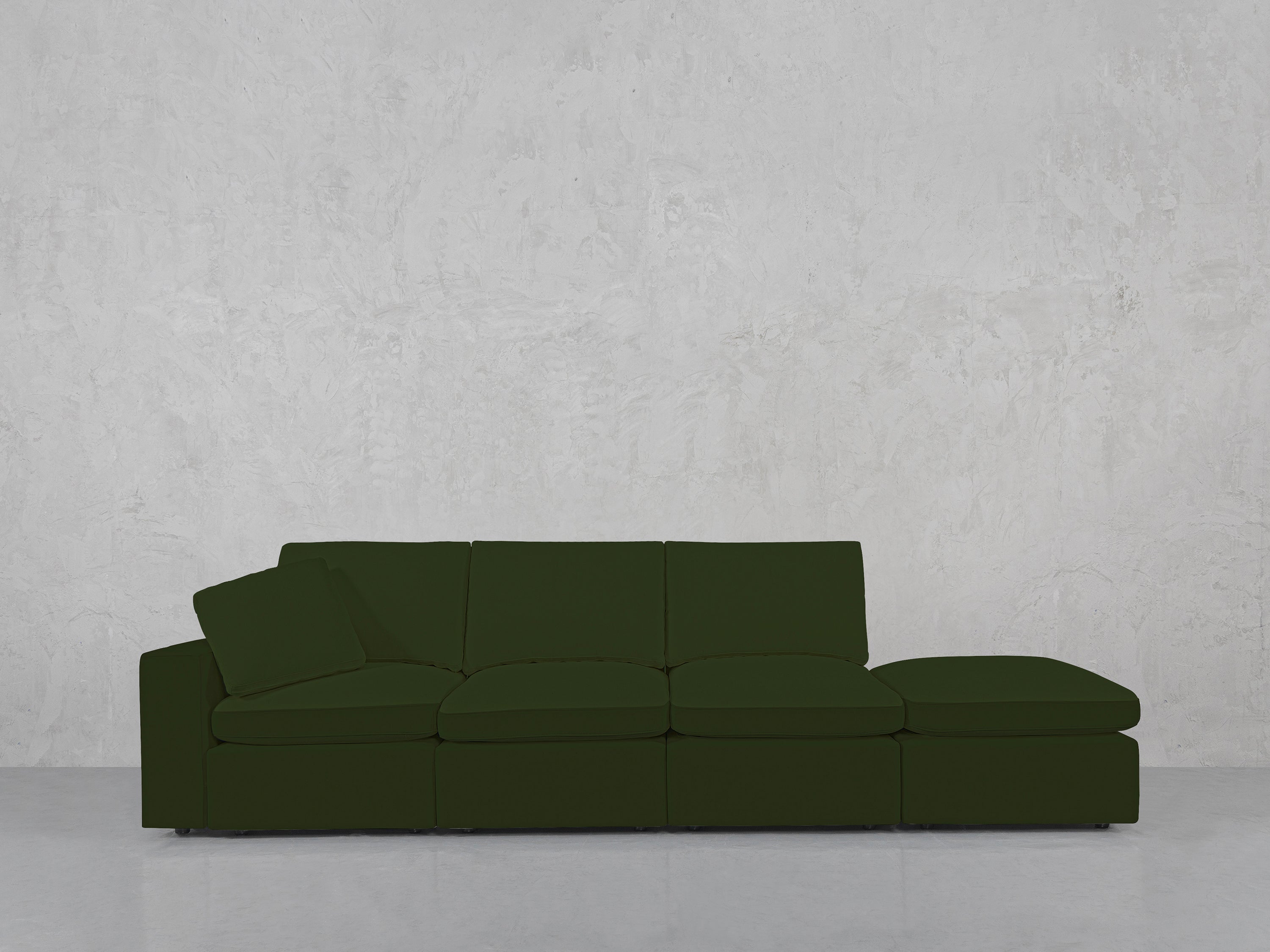 4-Seat Modular Lounger Sofa