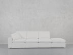 4-Seat Modular Lounger Sofa