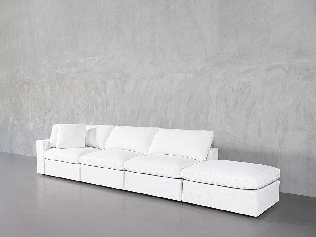 4-Seat Modular Lounger Sofa