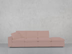 4-Seat Modular Lounger Sofa