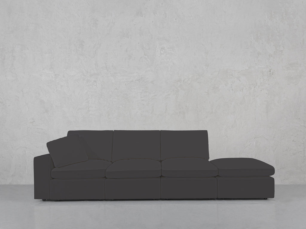 4-Seat Modular Lounger Sofa