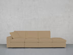 4-Seat Modular Lounger Sofa