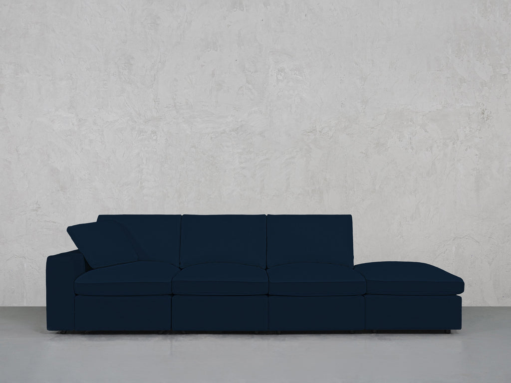 4-Seat Modular Lounger Sofa